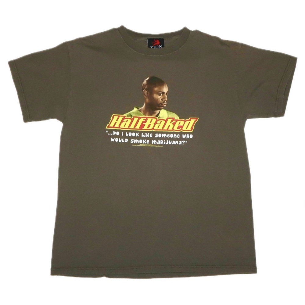 Vintage 90s Half baked Dave Chapelle comedy tee